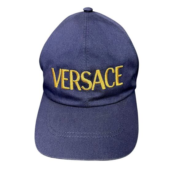Versace Jeans Couture Dark Olive/Flame Orange Signature  Versace Purple & Gold Signature Logo Strapback Hat